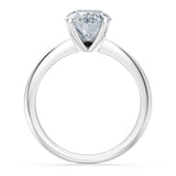 1 Carat Oval Solitaire Diamond Ring