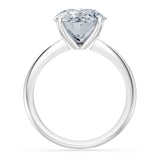 1 Carat Oval Solitaire Diamond Ring