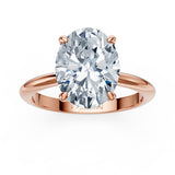 1 Carat Oval Solitaire Diamond Ring