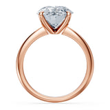 1 Carat Oval Solitaire Diamond Ring