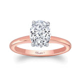 1.25 Carat Oval Solitaire Diamond Ring