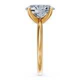1 Carat Oval Solitaire Diamond Ring