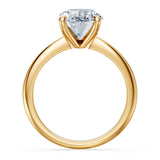 1 Carat Oval Solitaire Diamond Ring