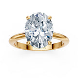 1 Carat Oval Solitaire Diamond Ring