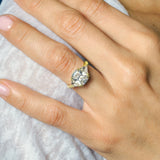 3 Carat Cushion Cut Diamond Ring