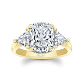 3 Carat Cushion Cut Diamond Ring