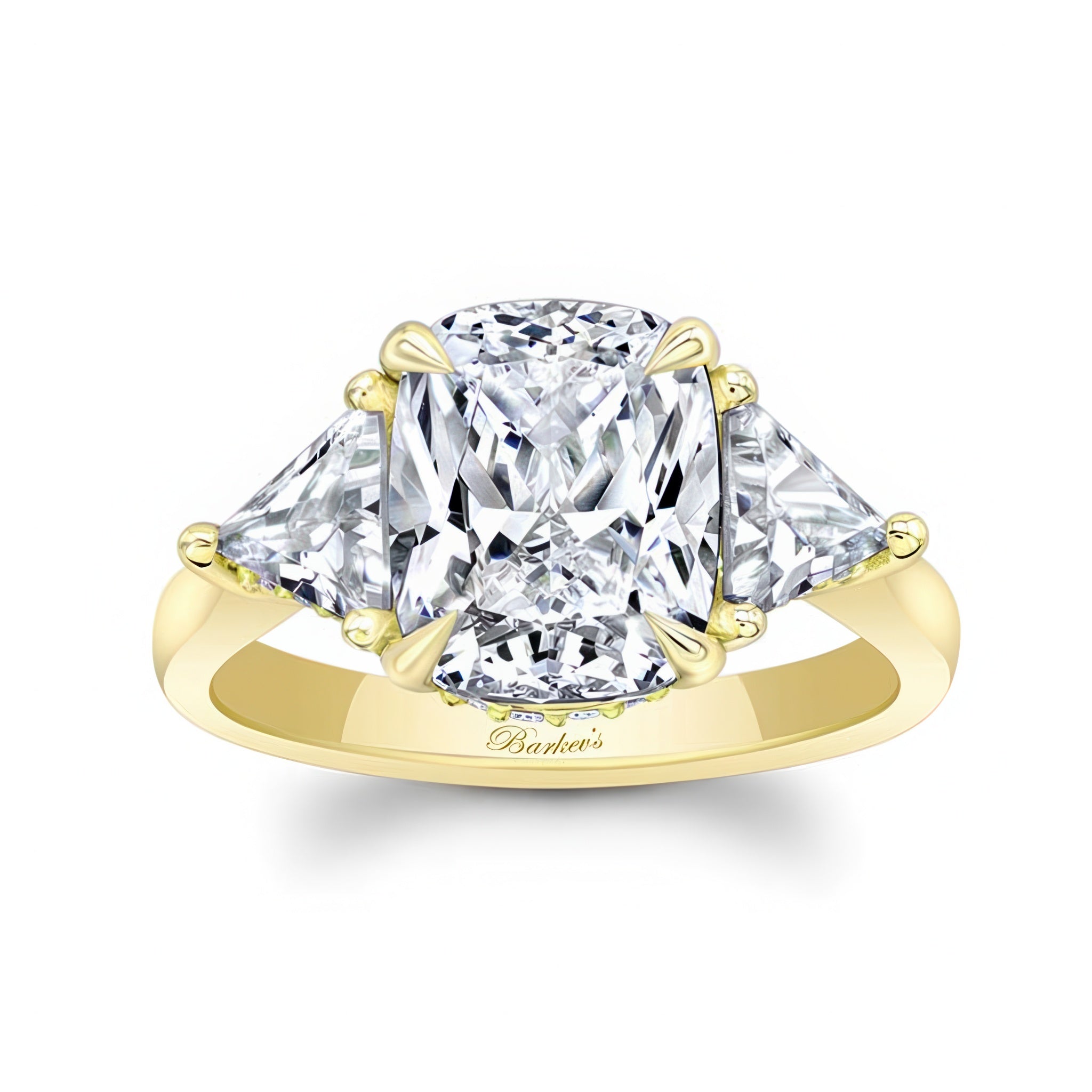 3 Carat Cushion Cut Diamond Ring