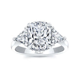 3 Carat Cushion Cut Diamond Ring