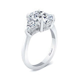 3 Carat Cushion Cut Diamond Ring