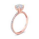 Asscher Moissanite Ring