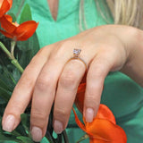 Pear Shape Lab Grown Diamond Ring