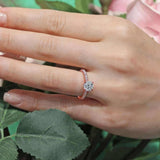 Diamond Halo Engagement Ring