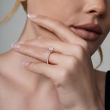 Diamond Halo Engagement Ring