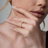 Diamond Halo Engagement Ring