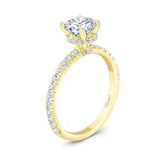 Diamond Halo Engagement Ring
