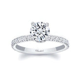 Diamond Halo Engagement Ring