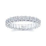 2.5 Carat Princess Cut Diamond Eternity Band