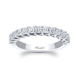 1.3 Carat Princess Cut Diamond Half Eternity Band