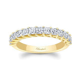 1.3 Carat Princess Cut Diamond Half Eternity Band