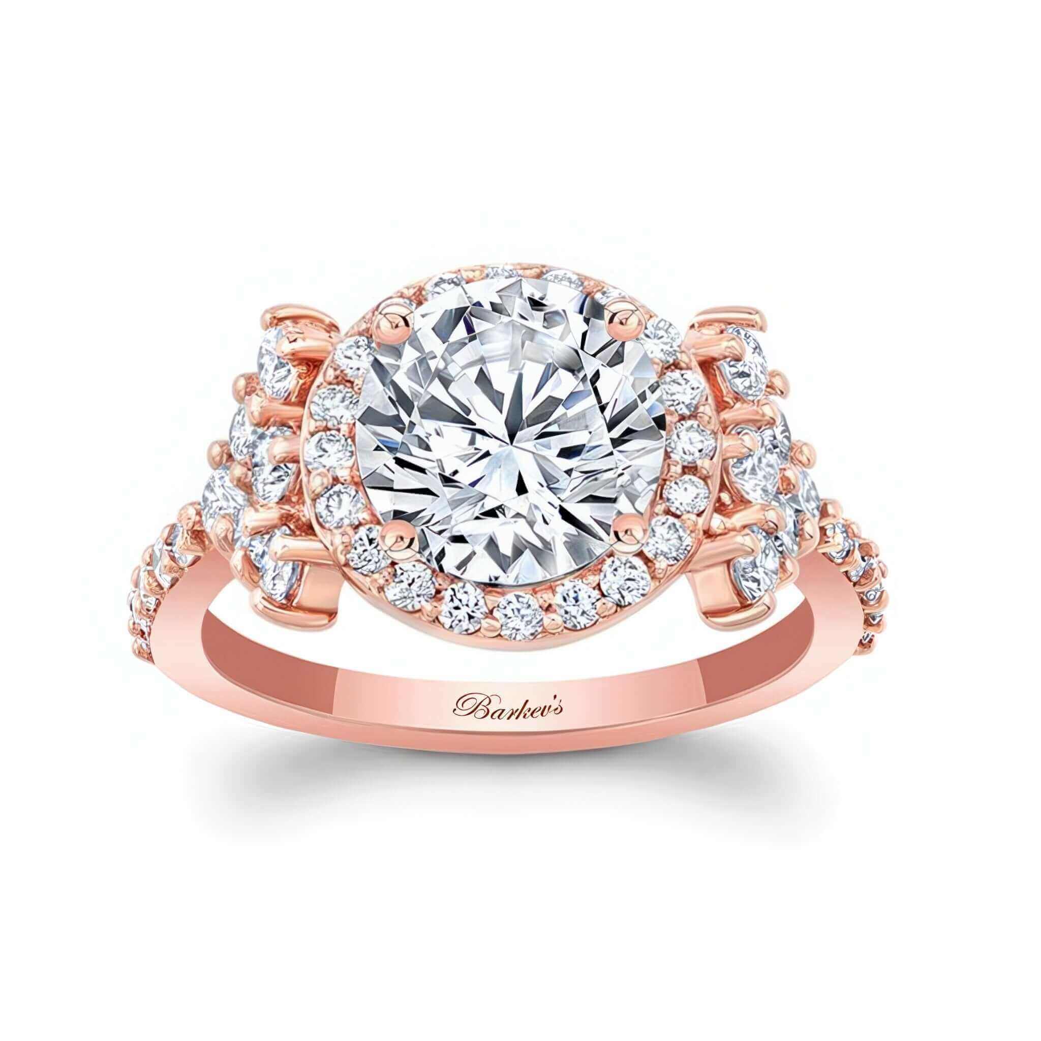 2 Carat Diamond Cluster Ring