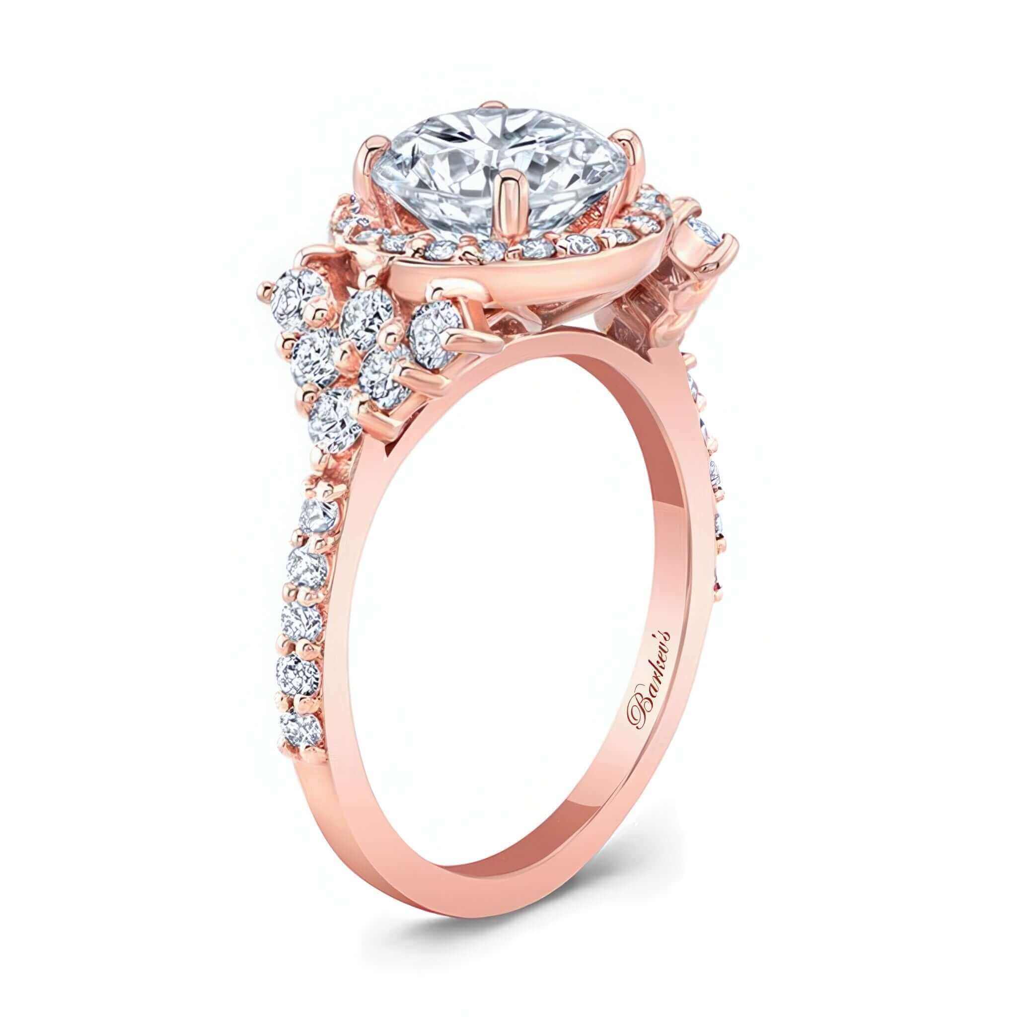 2 Carat Diamond Cluster Ring