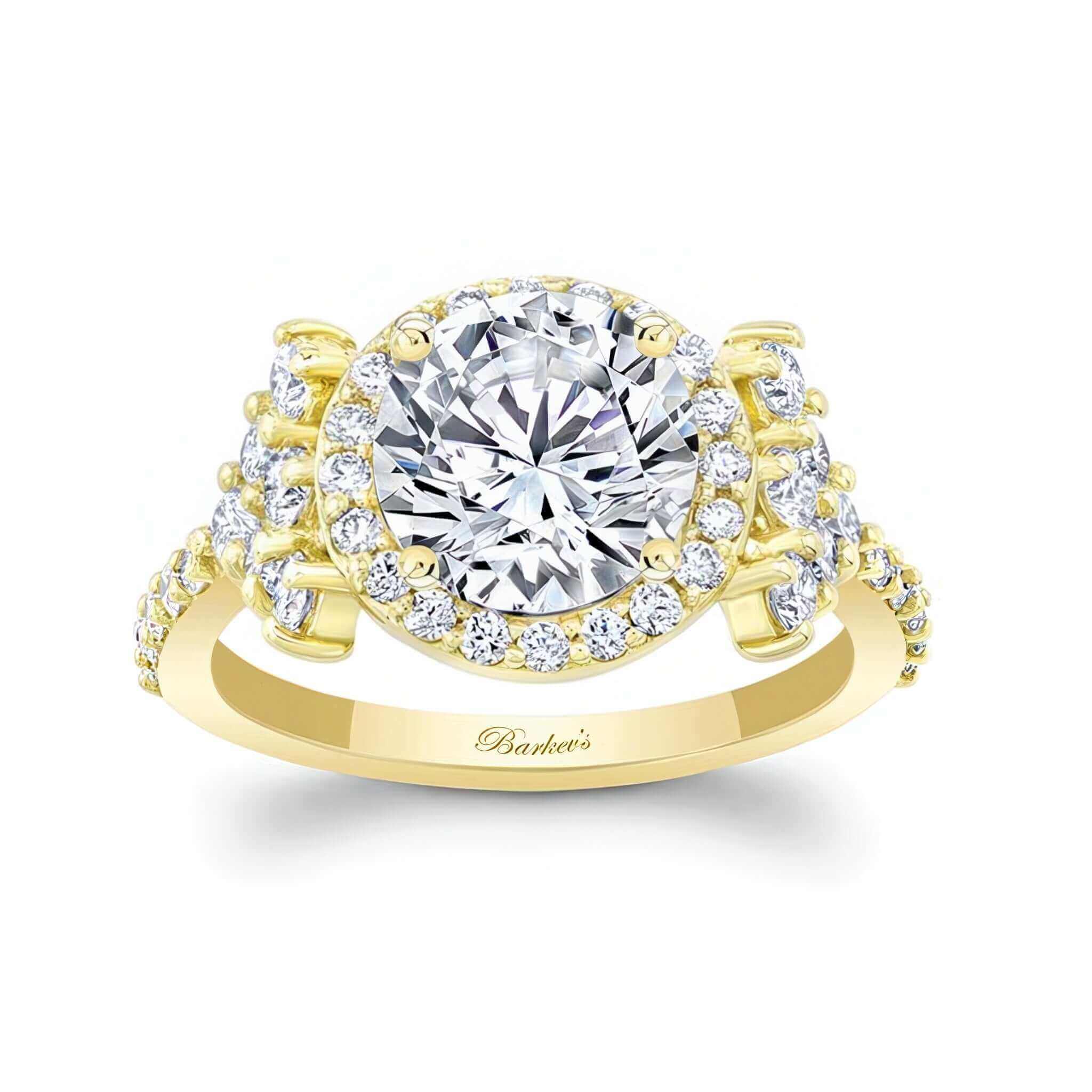 2 Carat Diamond Cluster Ring