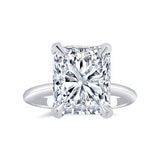 5 Carat Radiant Cut Lab Diamond Ring