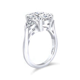 3.5 Carat Emerald Cut Diamond Ring