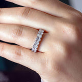 5 Carat Oval Eternity Band