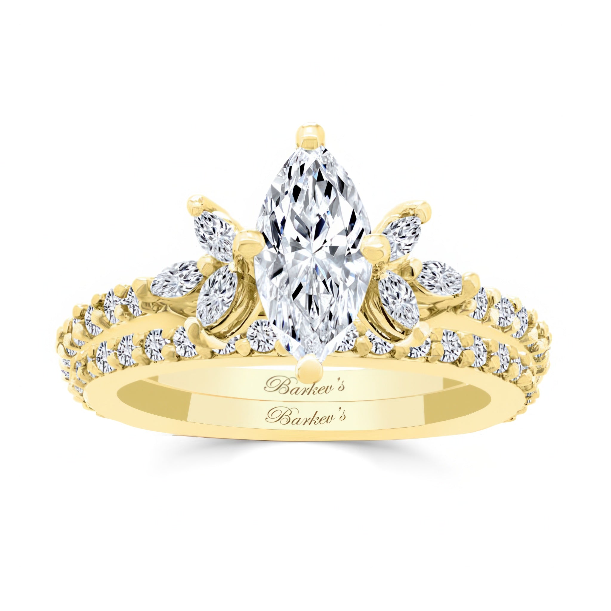 Marquise Cut Moissanite Bridal Set