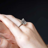 2 Carat Emerald Cut Engagement Ring