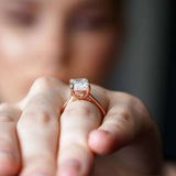 2 Carat Emerald Cut Engagement Ring