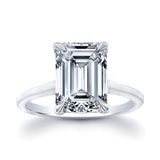 2 Carat Emerald Cut Engagement Ring
