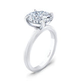 3 Carat Oval Solitaire Engagement Ring