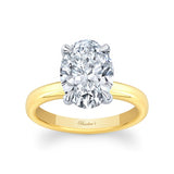 3 Carat Oval Solitaire Engagement Ring