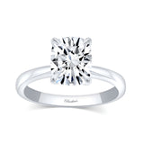 3 Carat Elongated Cushion Solitaire Ring