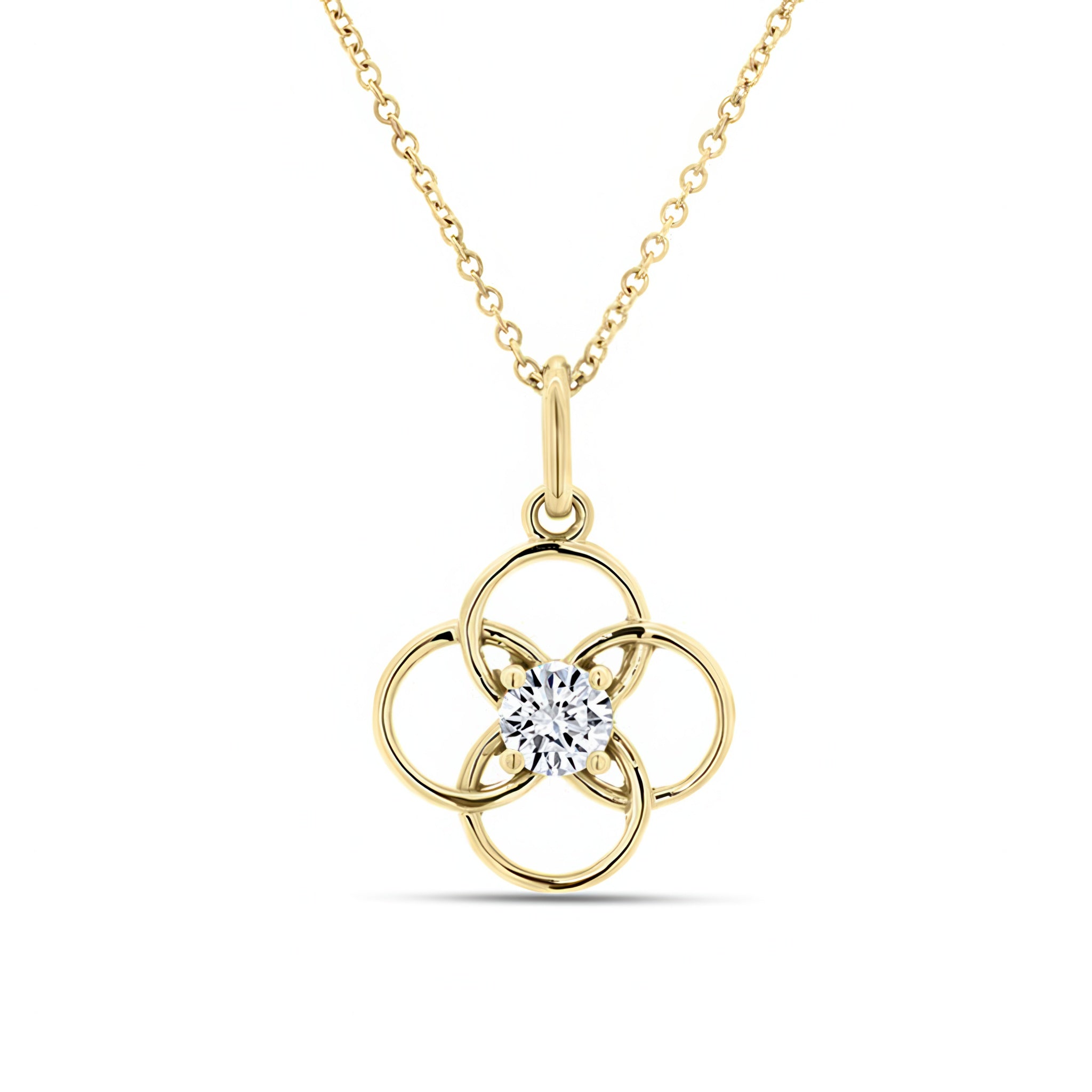 Diamond Dangle Necklace