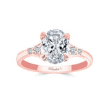 Modern 2 Carat Oval Diamond Ring