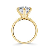 5 Carat Round Lab Diamond 6 Prong Solitaire Ring