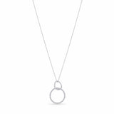 Double Beaded Circle Necklace