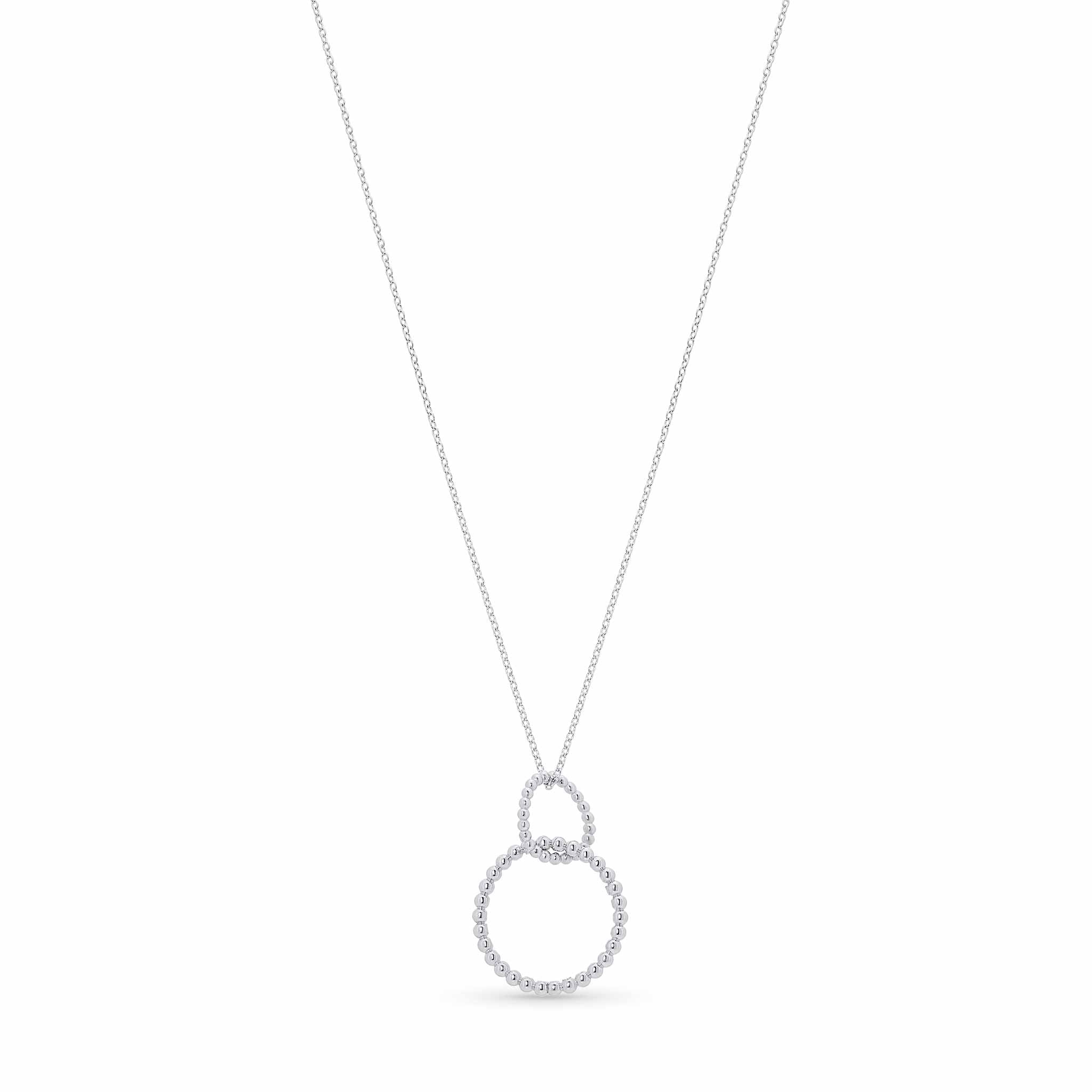 Double Beaded Circle Necklace