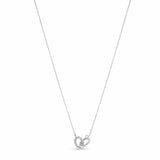 Gold Double Oval Necklace