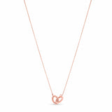 Gold Double Oval Necklace