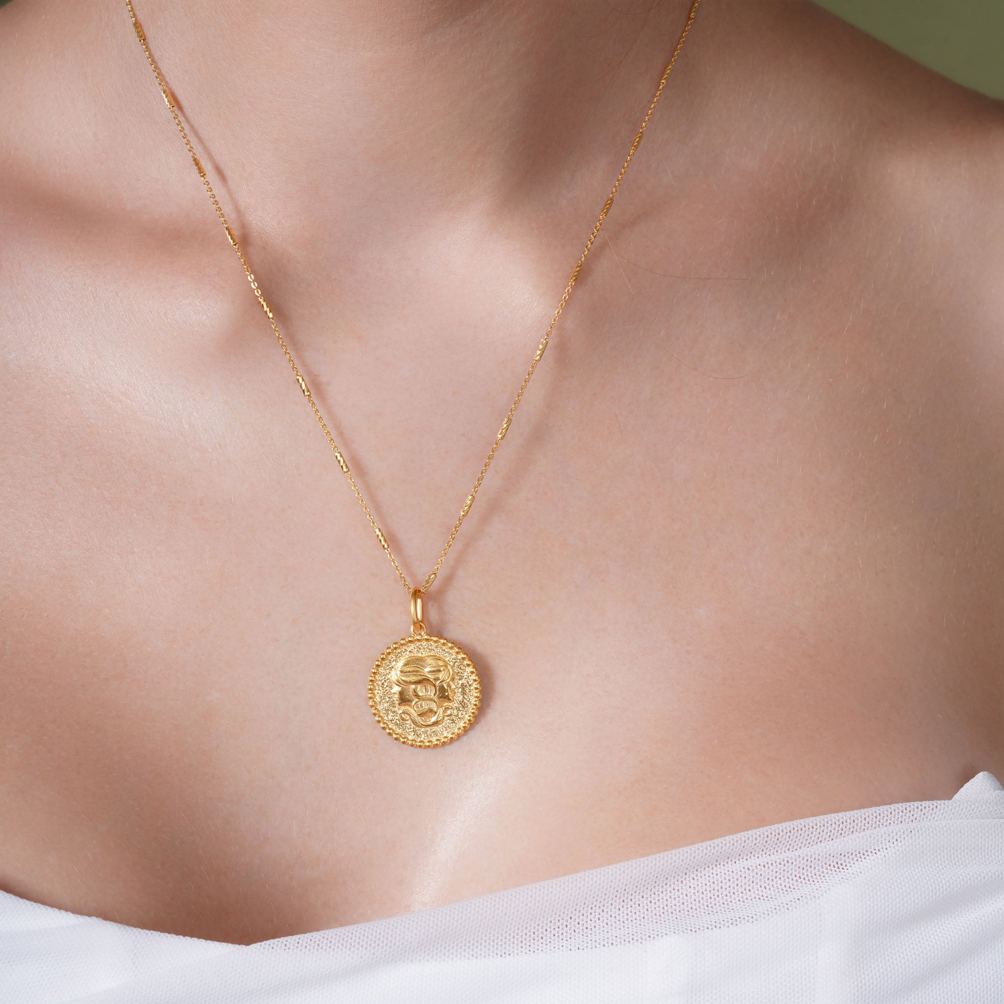 Vermeil Zodiac Necklace