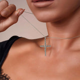 Beaded Cross Necklace