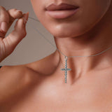 Beaded Cross Necklace