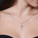Beaded Cross Necklace