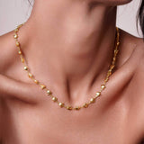 Star Link Gold Necklace