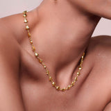 Star Link Gold Necklace