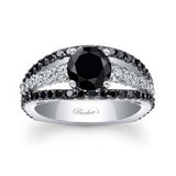 Art Deco Black Diamond Ring